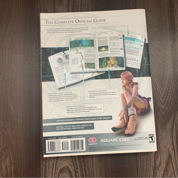 Final Fantasy XIII Video Game Guide Book - Picture 2 of 3